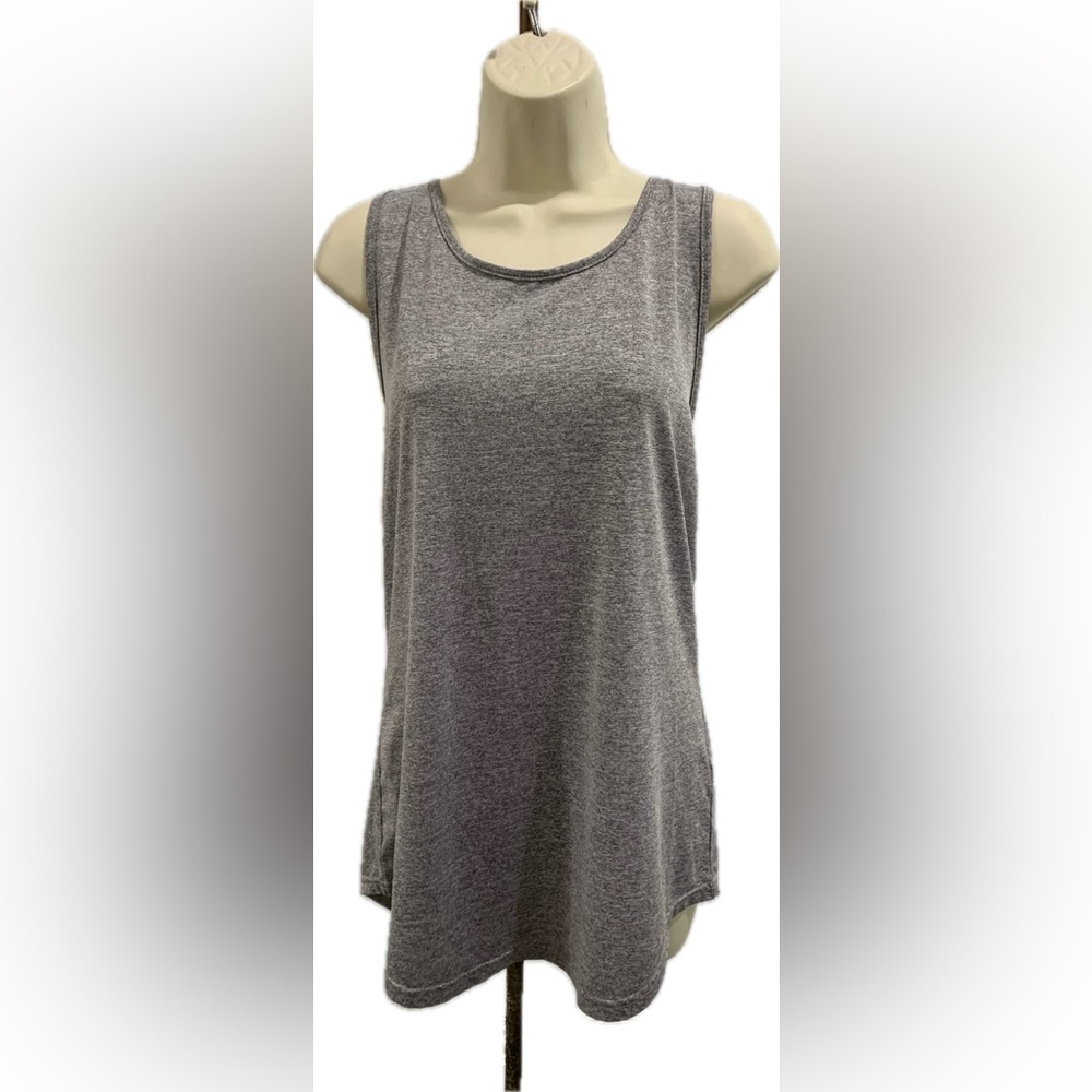 Coofandy Tank Top Size‎ Medium Gray Racerback Polyester Breathable